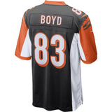 Tyler Boyd #83 Cincinnati Bengals Youth Black Game Jersey