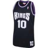 Mike Bibby #10 Sacramento Kings 2001-02 Hardwood Classics Mens Swingman Jersey