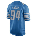 Ezekiel Ansah #94 Detroit Lions Youth Blue 2017 Game Jersey