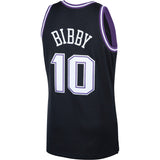 Mike Bibby #10 Sacramento Kings 2001-02 Hardwood Classics Mens Swingman Jersey