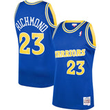 Mitch Richmond #23 Golden State Warriors 1990-91 Hardwood Classics Mens Swingman Jersey