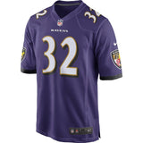 Eric Weddle #32 Baltimore Ravens Youth Purple Game Jersey