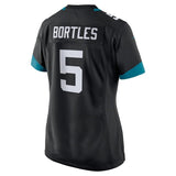 Blake Bortles #5 Jacksonville Jaguars Women's Black New 2018 Game Jersey