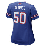 Kiko Alonso #50 Buffalo Bills Women's Royal Blue Game Jersey
