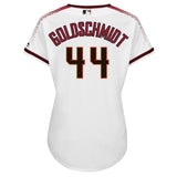 Paul Goldschmidt #44 Arizona Diamondbacks Women's White Plus Size
