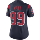 J.J. Watt #99 Houston Texans Women's Navy Color Rush Limited Jersey