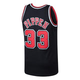 Scottie Pippen #33 Chicago Bulls 1997-98 Hardwood Classics Mens Swingman Jersey