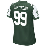 Mark Gastineau #99 New York Jets Women's Green Retired Game Jersey