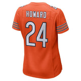 Jordan Howard #24 Chicago Bears Women's Orange Alternate Game Jersey