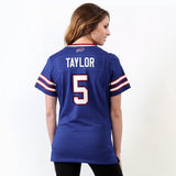Tyrod Taylor #5 Buffalo Bills Women's Royal Game Jersey