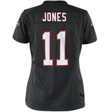 Julio Jones #11 Atlanta Falcons Women's Black/Red Alternate Game Jersey