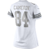 Jordan Cameron #84 Cleveland Browns Historic Logo Women's White Platinum