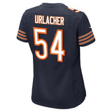 Brian Urlacher #54 Chicago Bears Women's Navy Blue Game Jersey