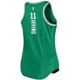 Kyrie Irving #11 Boston Celtics Women's Kelly Green Fast Break Tank Jersey