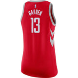 James Harden #13 Houston Rockets Women's Red Swingman Jersey - Icon Edition
