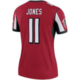Julio Jones #11 Atlanta Falcons Women's Red Legend Jersey