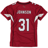 David Johnson #31 Arizona Cardinals Girls Youth Cardinal Game Jersey