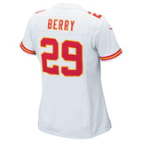 Eric Berry #29 Kansas City Chiefs Women's White/Red Game Jersey