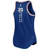 Markelle Fultz #20 Philadelphia 76ers Women's Royal Fast Break Tank Jersey