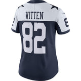 Jason Witten #82 Dallas Cowboys Women's Navy Alternate Vapor Untouchable