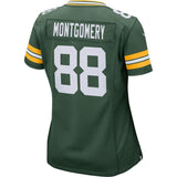 Ty Montgomery #88 Green Bay Packers Women's Green Game Jersey