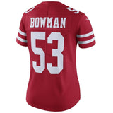 NaVorro Bowman #53 San Francisco 49ers Women's Scarlet Vapor Untouchable Limited Player Jersey
