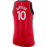 DeMar DeRozan #10 Toronto Raptors Women's Red Swingman Jersey - Icon Edition