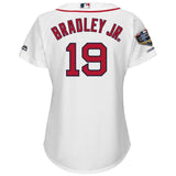 Jackie Bradley Jr. #19 Boston Red Sox Women's White 2018 World Series Champions