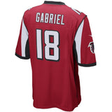 Taylor Gabriel #18 Atlanta Falcons Youth Red Game Jersey