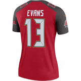 Mike Evans #13 Tampa Bay Buccaneers Women's Red Legend Jersey