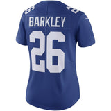Saquon Barkley #26 New York Giants Women's Royal Vapor Untouchable Limited Jersey