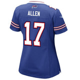 Josh Allen #17 Buffalo Bills Women's Royal Game Jersey