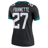 Leonard Fournette #27 Jacksonville Jaguars Women's Black New 2018 Legend Jersey