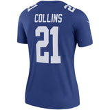 Landon Collins #21 New York Giants Women's Royal Legend Jersey