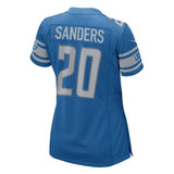 Barry Sanders #20 Detroit Lions Women's Blue 2017 Retired Player Game Jersey