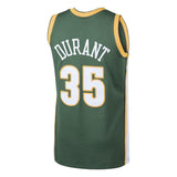 Kevin Durant #35 Seattle SuperSonics 2007-08 Hardwood Classics Mens Swingman Jersey