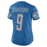 Matthew Stafford #9 Detroit Lions Women's Blue 2017 Vapor Untouchable Limited