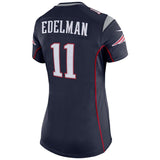 Julian Edelman #11 New England Patriots Women's Navy Super Bowl LIII Bound Game Jersey