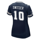 Ryan Switzer #10 Dallas Cowboys Women's Navy Game Jersey