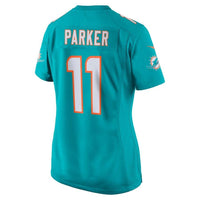 DeVante Parker #11 Miami Dolphins Women's Aqua New 2018 Game Jersey