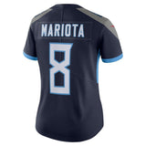 Marcus Mariota #8 Tennessee Titans Women's Navy New 2018 Vapor Untouchable