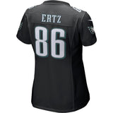 Zach Ertz #86 Philadelphia Eagles Women's Black Game Event Jersey