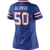 Kiko Alonso #50 Buffalo Bills Women's Royal Blue Limited Jersey