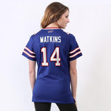 Sammy Watkins #14 Buffalo Bills Women's Royal Blue Game Jersey
