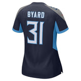 Kevin Byard #31 Tennessee Titans Women's Navy New 2018 Game Jersey