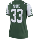 Jamal Adams #33 New York Jets Women's Green Legend Jersey