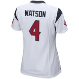 Deshaun Watson #4 Houston Texans Women's White Game Jersey