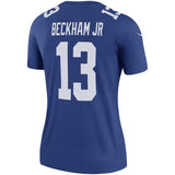 Odell Beckham Jr #13 New York Giants Women's Royal Legend Jersey