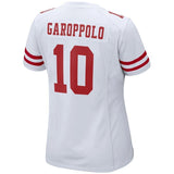 Jimmy Garoppolo #10 San Francisco 49ers Women's Team Color Game Jersey