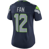 12s Seattle Seahawks Women's College Navy Vapor Untouchable Limited Player